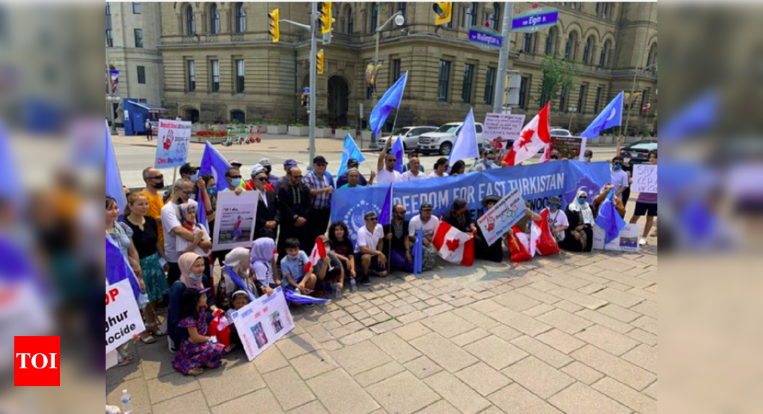 Protesters urge Prime Minister Trudeau to recognise Uyghur genocide in China