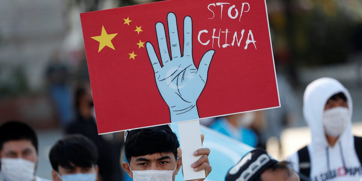 China is committing 'crimes against humanity' with its treatment of Uyghurs in Xinjiang, human rights group says